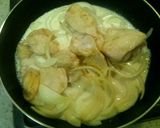 驚きの柔らかさ！鶏ムネ肉でクリームチキン作り方5写真