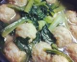 簡単!具沢山☆肉団子スープ作り方4写真