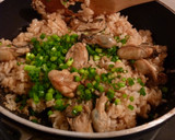 ♓牡蠣の炒飯風♓～簡単な牡蠣飯です～作り方3写真