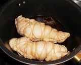 鶏むね肉の照り焼き小松菜ロール.:｡♡ﾟ作り方4写真