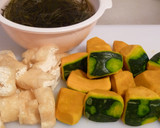 ❁かぼちゃと切り昆布の煮物❁祖母の味作り方1写真