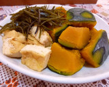 ❁かぼちゃと切り昆布の煮物❁祖母の味作り方4写真