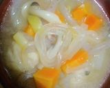 マロニー入り鶏団子汁作り方6写真