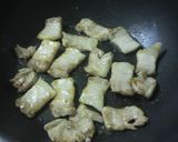 豚バラ、酢照り焼き作り方2写真