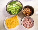 レタス・シーチキン入り＊サラダ寿司作り方2写真