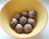 もっちりふわッ♪チーズ明太の里芋お焼き☆作り方1写真