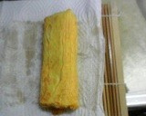 サンマのかば焼きを巻いた玉子焼き作り方7写真