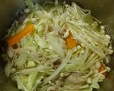 豚肉と野菜の レモン風味マロニースープ作り方8写真