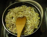 焼きそばもどき…しらたき使用のもやし炒め作り方6写真