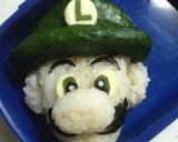 キャラ弁☆ルイージ作り方7写真
