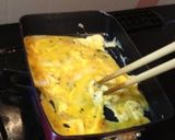 ふわふわ厚焼き卵☆簡単☆朝食にも作り方3写真