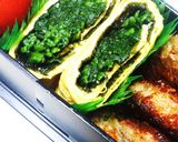 ほうれん草海苔巻き玉子焼き作り方6写真