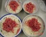 梅ごぼうそうめん(100円）作り方3写真