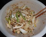 大盛りだけどヘルシー☺鮭のゴマ野菜蒸し♡作り方3写真