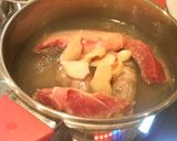 牛筋のトロトロ味噌煮込み♪作り方2写真