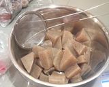 牛筋のトロトロ味噌煮込み♪作り方1写真