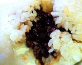 牛肉inおむすび（´౿`）作り方4写真
