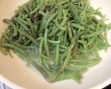 ミズ（山菜）の油炒め作り方2写真