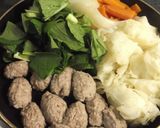 たっぷり野菜と塩麹つみれの蒸し煮作り方6写真