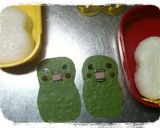 キャラ弁　くちぱっち　たまごっち作り方2写真