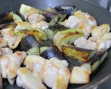 鶏肉と茄子✿おろしかけ作り方4写真