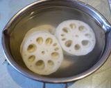 塩麹入り鶏挽肉のレンコンサンドフライ作り方5写真