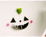 キャラ弁ハロウィン★チーズおばけかぼちゃ作り方4写真
