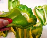 丸ごと食べよう♬ピーマンカップでグラタン作り方3写真