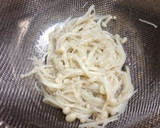 えのきとわかめ☆ポン酢ごま和え作り方1写真
