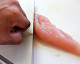 簡単♪鶏ささみのピカタ★トマトソース添え作り方6写真