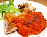 簡単♪鶏ささみのピカタ★トマトソース添え作り方14写真