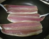 フライパンでサンマのかば焼き風作り方2写真