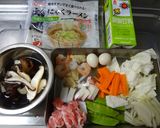 【蒟蒻麺】長崎ちゃんぽん風♪作り方1写真