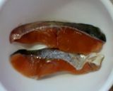 大葉が香る＊鮭としめじの炊き込みご飯作り方1写真