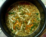大葉が香る＊鮭としめじの炊き込みご飯作り方3写真