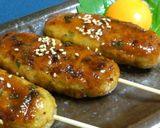 おからを使って＊大葉とチーズ入り鶏つくね作り方7写真