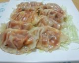 材料４つ★納豆キムチの餃子包み焼き作り方8写真