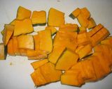 マーマレードと豆板醤!?かぼちゃの炒め物作り方1写真