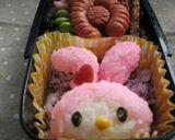 ♡キャラ弁❤マイメロちゃんのおにぎり♡作り方7写真