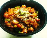 簡単で旨い☆マロニーの汁なしカレー麺♪作り方4写真