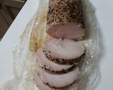 アボガドと鶏ハムのサンドイッチ☆作り方1写真