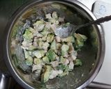 アボガドと鶏ハムのサンドイッチ☆作り方2写真