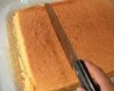 バナナロールケーキ作り方10写真