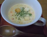 たまごのミルクスープ作り方6写真