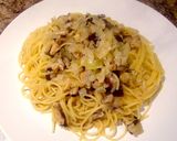 椎茸大好き♪和風パスタ＊バター醤油風味作り方6写真