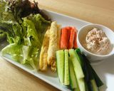 恵方巻きにもっ☆王道太巻き☆サラダ巻き♪作り方3写真