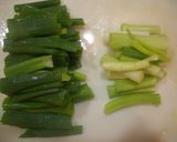 簡単！九条ねぎのぬた（辛子酢味噌和え）作り方1写真