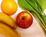 我が家の定番！グリーンスムージー作り方1写真