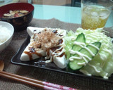 焼くだけ!!♡はんぺんのお好み焼き風♡作り方4写真