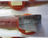サンマのとろけるトマトチーズ焼き作り方2写真